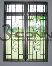 Wrought Iron Window Grille