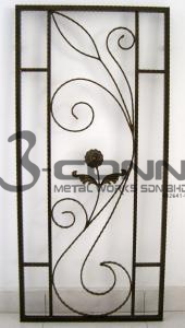 Wrought Iron Window Grille