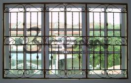 Wrought Iron Window Grille