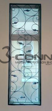 Wrought Iron Window Grille