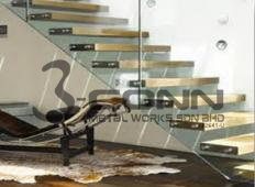 Stainless Steel Staircase