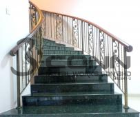 Wrought Iron Staircase