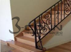 Wrought Iron Staircase