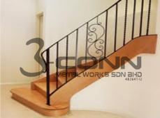 Wrought Iron Staircase