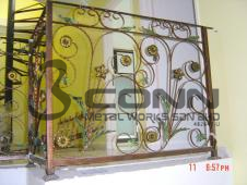 Wrought Iron Staircase