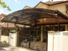 Wrought Iron Awning