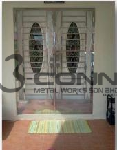 Stainless Steel Door Grille