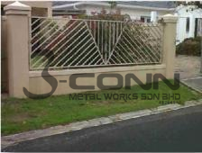 Mild Steel Fence