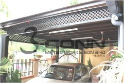 Pergola Awning with Polycarbonate Sheet