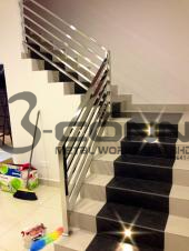 Stainless Steel Staircase Handrail