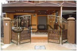 Wrought Iron Main Gate