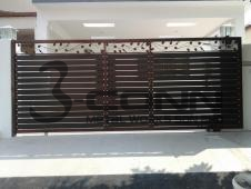 Wrought Iron Sliding Main Gate