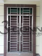 Stainless Steel Door Grille