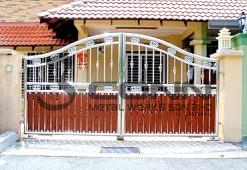 Stainless Steel Main Gate